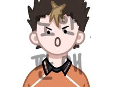 하이큐 아크릴키링 도안 판매- 니시노야