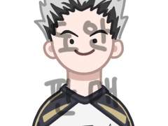 하이큐 아크릴키링 도안 판매- 보쿠토