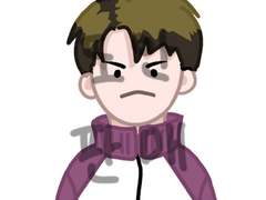 하이큐 아크릴키링 도안 판매- 우시지마