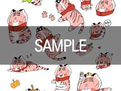 호랭도리 스티커(A6)