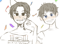 마이키 생일날 그린거~