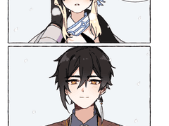 [원신]눈 오는 날