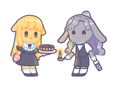 꼬마사용인 고정틀 커미션