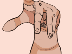 210905 손 크로키