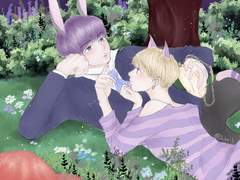 토끼와 챗셔고양이