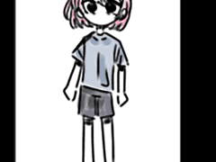 아이는 궁금해 했다.