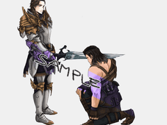 전신 2인 (로아 실리안/인게임캐릭터)