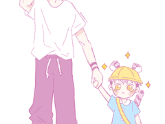 [스쿠이타]호랭유지 유치원 보내는 스쿠나 형아