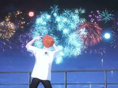 앙스타 온라인 불꽃놀이 대회 관람포즈