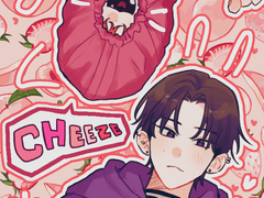 유진래빈 투명 포카 도안