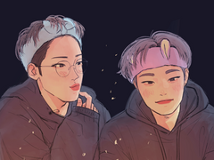 [원찬] 리본 토끼