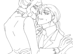 런던 할리 가에 사이좋기로 소문난 그 부녀