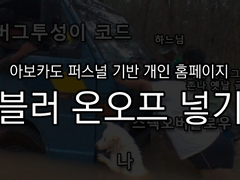 아보카도 퍼스널 기반 개인 홈페이지에 스포일러 방지 블러 기능 넣기(로드비)