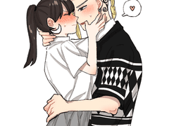 금발 양아치와 사랑을