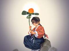 한국풍 수작업 커미션