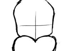 [하트를 껴안는 고정틀 커미션](X)