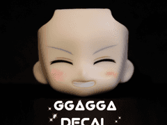 아이돌리쉬 세븐 야오토메 가쿠 넨도로이드 헤드 데칼 부착 샘플