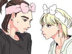 황필) 커플헤어밴드