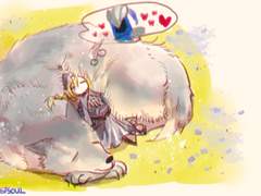 짜잘하게 그린 키아란과 알토들