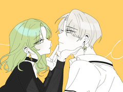 쉿,조용히. 헤테로 고정틀 커미션