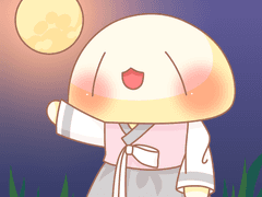 따끈말랑이가 즐거운 추석을 알리러 와따🎑