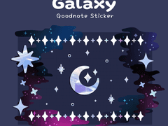[굿노트스티커] 우주 스티커