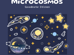 [굿노트스티커] 손안에 작은 우주 스티커