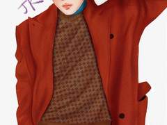 UN 보고 뽕차서 그린 정국이