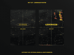 개인 작업 NCT 127 LEMONADE POSTER