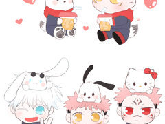 주술회전X산리오 콜라보💕