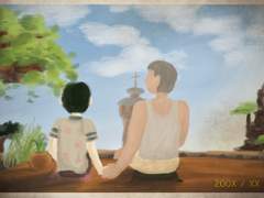 왕눈과 곡길의 사진