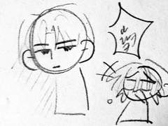 행성인간 손그림