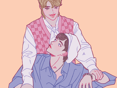 [팬아트] 스트레이 키즈 방찬, 필릭스