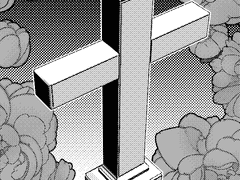 [무료]십자가 묘비 3D 소재