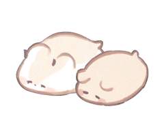 [춘봉 데못죽도안] 빵떡 스티커&키링(8명/유료)