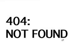 404 NOT FOUND