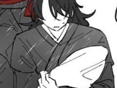 산문 앞에 놓여 있던