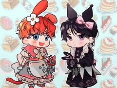 데못죽 마멜, 쿠로미x막내즈 키링 도안(유료)