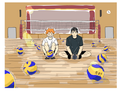 하이큐 논컾 연성 백업 (고교)