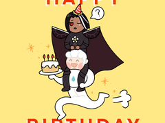 [우유&닼초] 다크초코 생일축하해🍫🎉