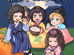 2021 추석 기념 Queen 팬아트