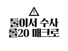 둘이서 수사 이미지 매크로