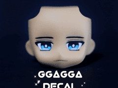 자캐 넨도로이드 헤드 데칼 부착 샘플