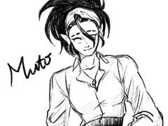 무토 아니카 드로잉