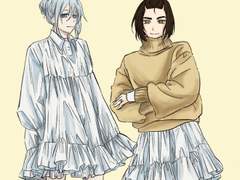 여컨여매 원피스 코디