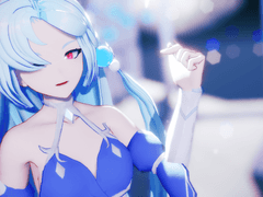 로드 오브 히어로즈 루미에 MMD 모델링 배포