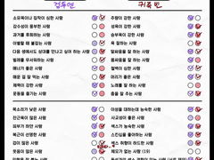 덴화빈 체크리스트2탄♡