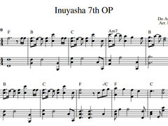 [이누야샤] 네가 없는 미래 (완결편 OP) 악보