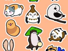 파판 꼬친 스티커1