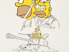 Simpson the war of the worlds 2••ing